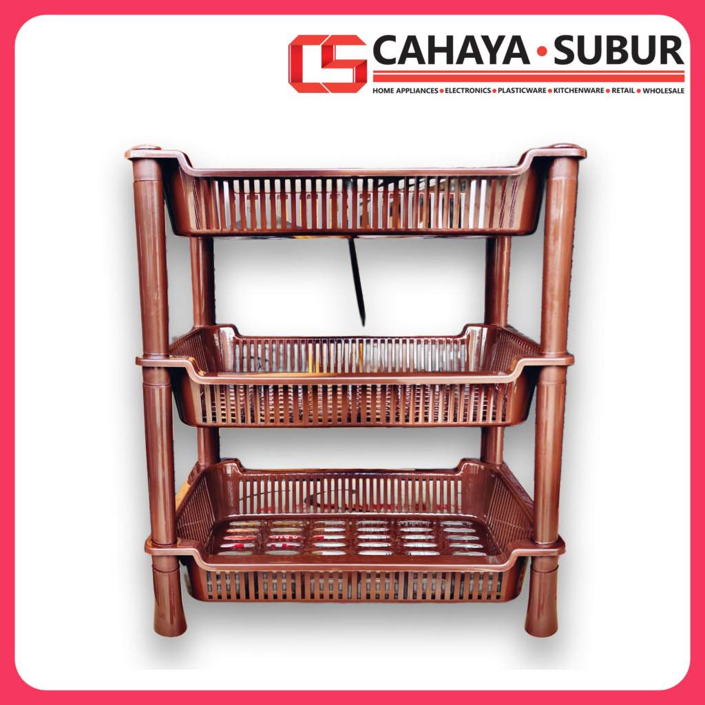 Rak Mini Susun 3 Serbaguna Rak Dapur Rak Bumbu Susun 3 Serbaguna