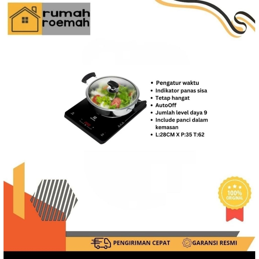 ELECTROLUX ETD29KC KOMPOR INDUKSI - Kompor