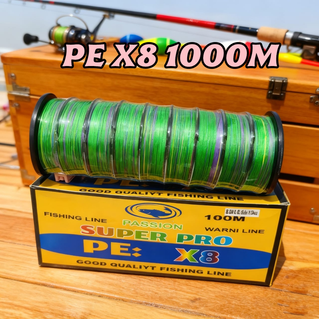 Senar Pancing PE 1000M Kuat Anti Keriting Jepang