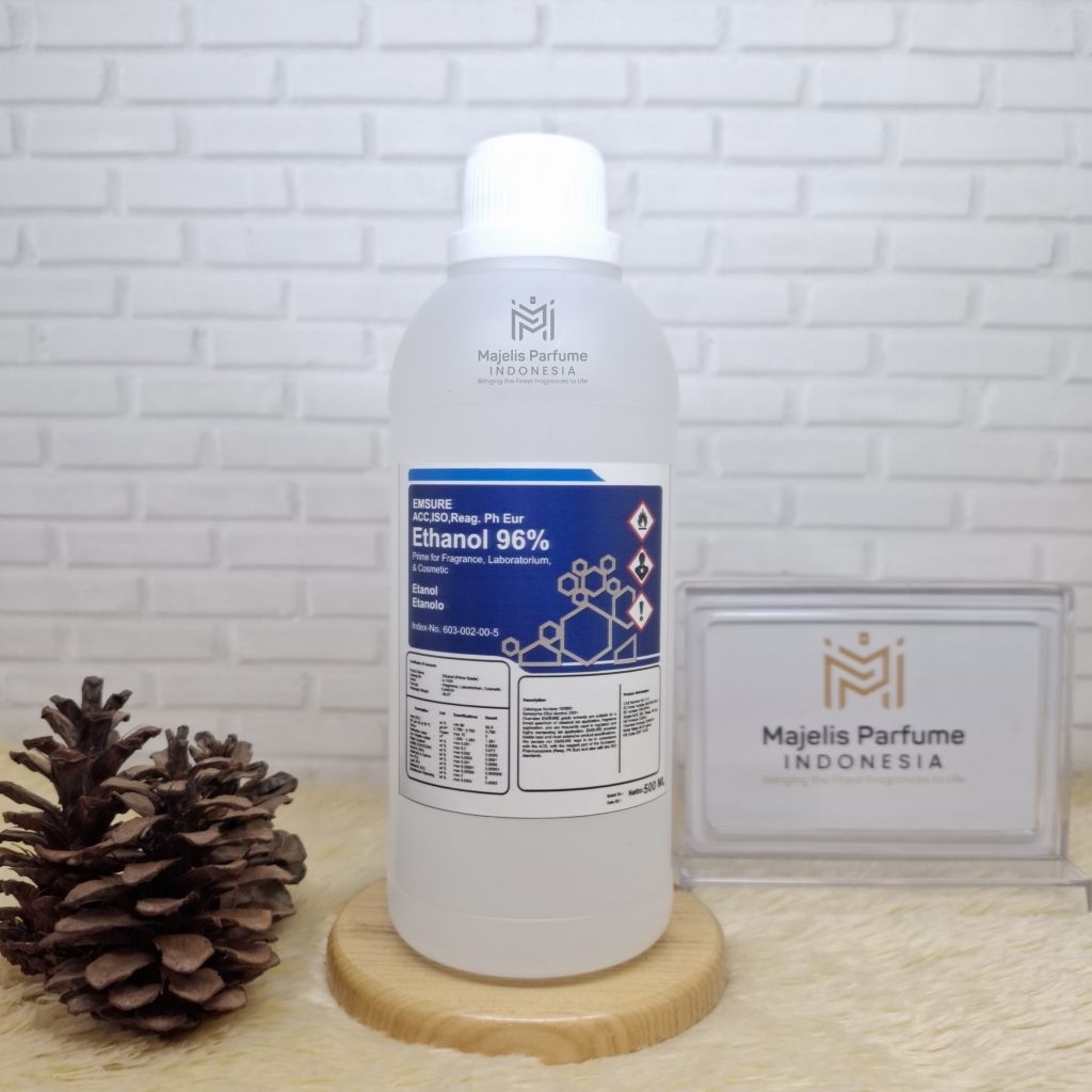 ETHANOL 96% PREMIUM PRIME FOR FRAGRANCE By EMSURE Segel 500ml