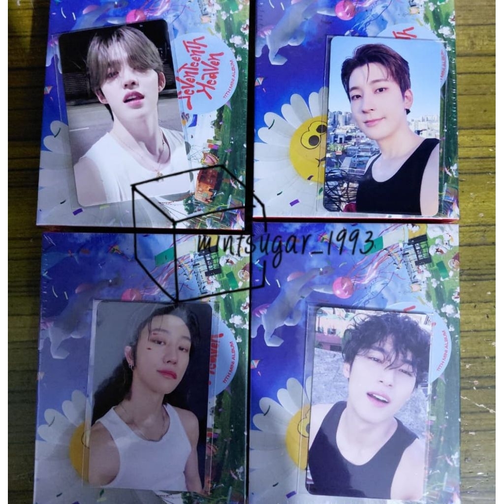 [ READY STOCK ] SEVENTEEN LUCKY DRAW KYOBO + ALBUM SEVENTEENTH HEAVEN KIT KIHNO SEALED NEW [ officia