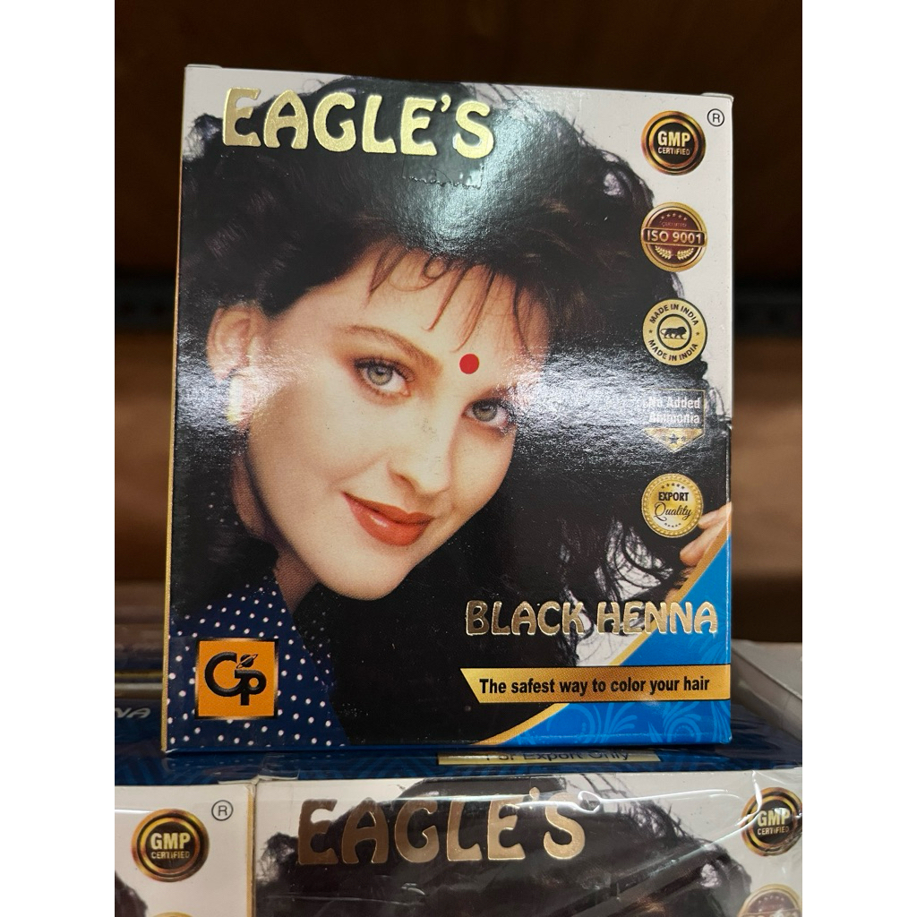 CAT RAMBUT EAGLES HENNA