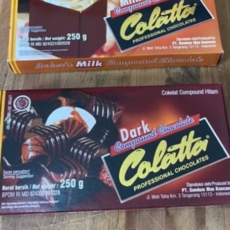 Coklat batang collata 250gr