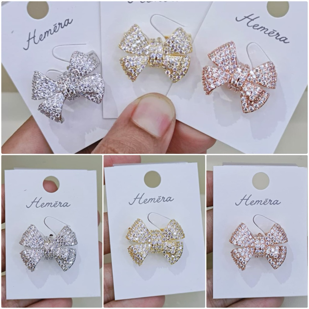 Keikoonlineshop Bros mini pita simple diamond cubic sirconia / Bros fashion kecil / Bros dagu bros h