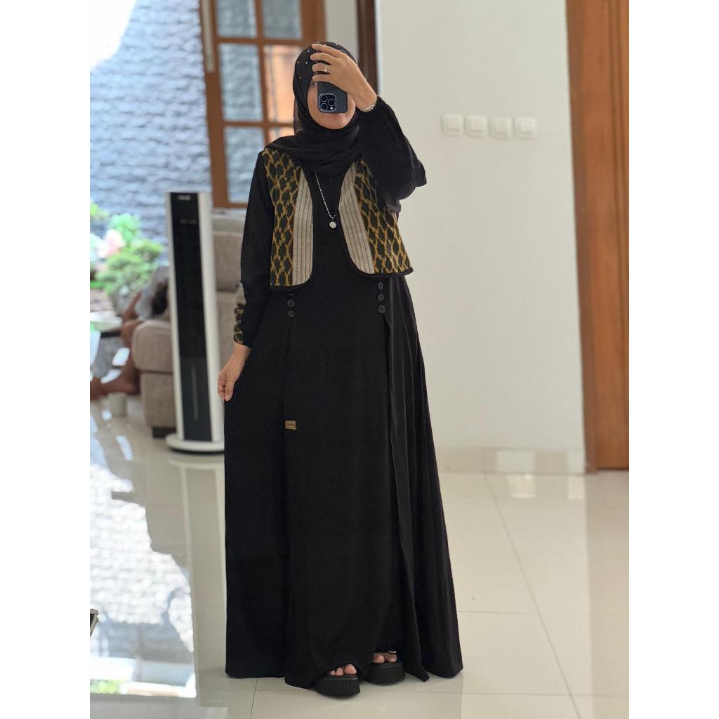 Dress Troso Hitam Nadheefa Store