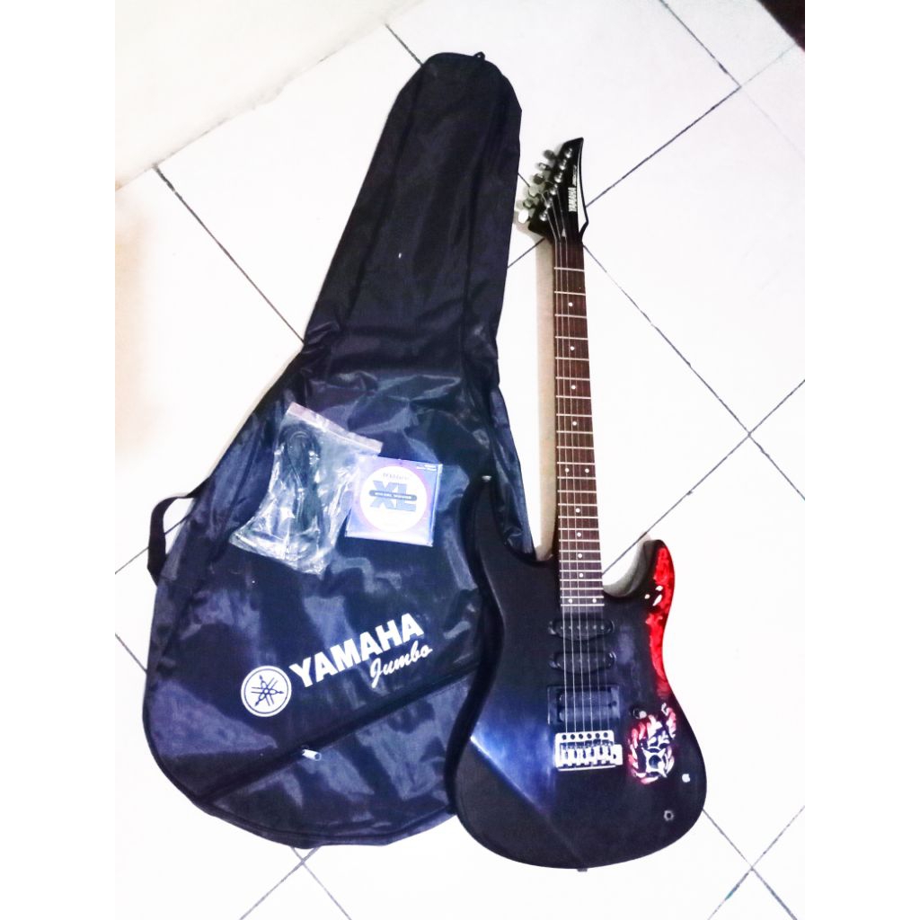 gitar listrik yamaha rgx 012 made in taiwan vintage jadul gitar tahun 90 an