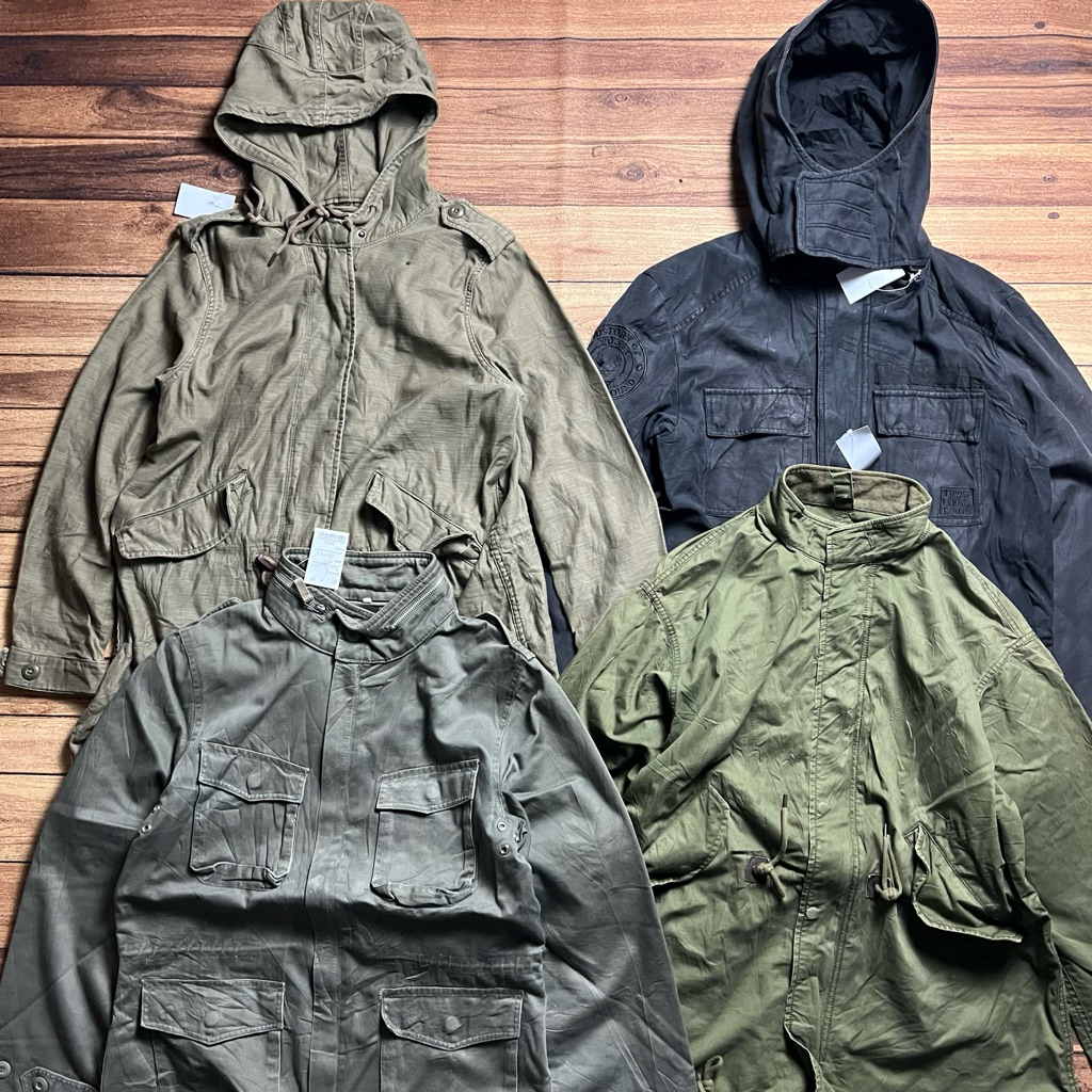 MILITARY PARKA JACKET / ARMY PARKA / UTILITY JACKET / VINTAGE JACKET / TACTICAL JACKET