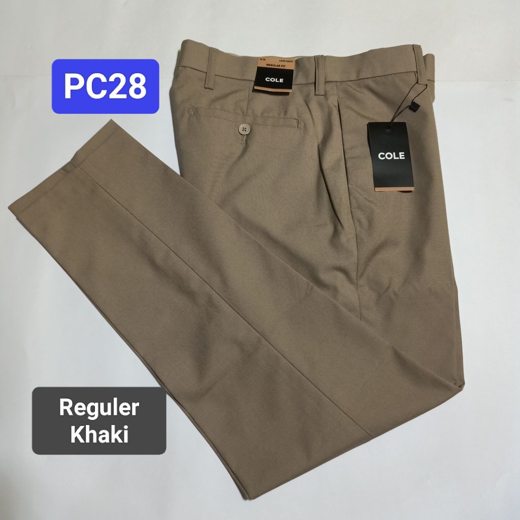 Reguler, Celana Panjang Pria Kain Formal Merk Cole Branded Matahari Original