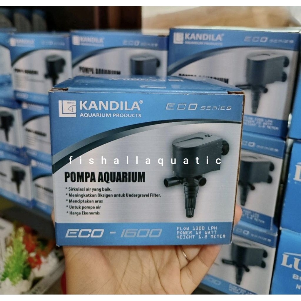 KANDILA Eco Series PH 1600 / Pompa Aquarium / Filter Aquarium