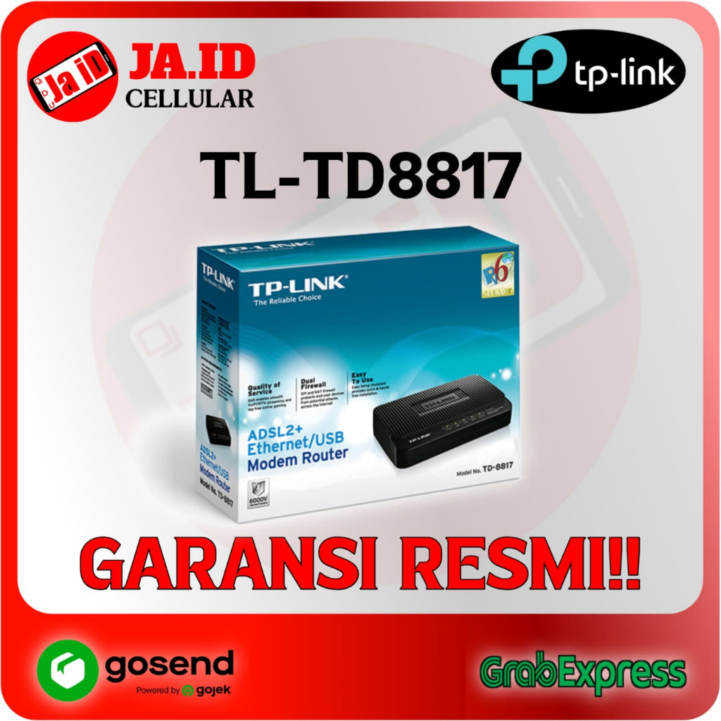 MODEM ADSL TPLINK TD8817 ORIGINAL