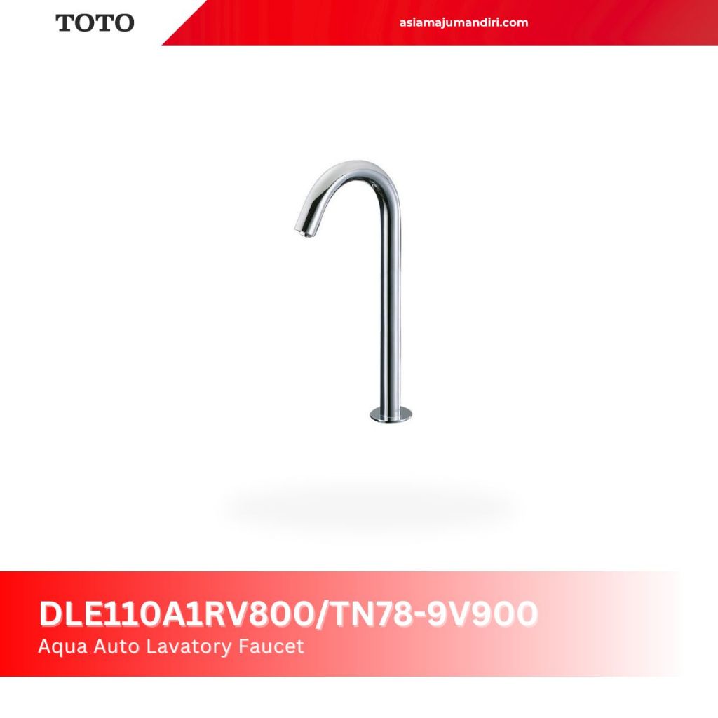 KRAN WASTAFEL SENSOR TOTO| AQUA AUTO LAVATORY FAUCET SELF POWERED CONTROLLER| DLE110A1RV800/TN78-9V8