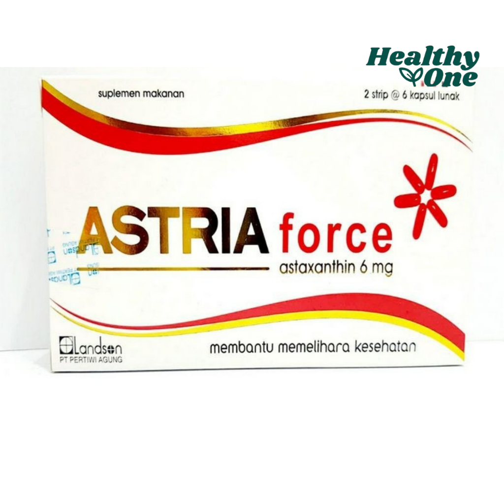 ASTRIA FORCE ASTAXANTHIN 6MG