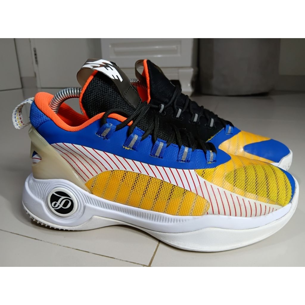 Sepatu basket Peak toni parker original seken sz 38  insole 24cm kondisi terbaik tapak decit 
