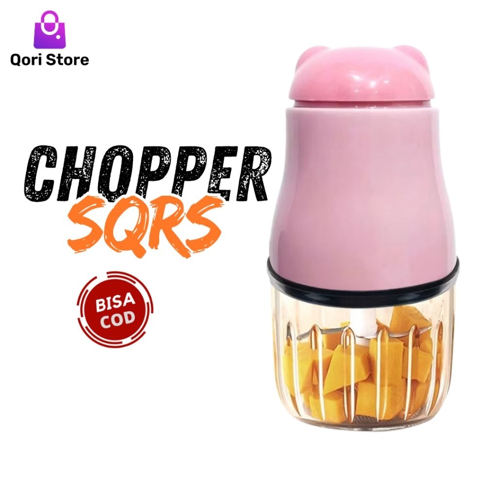 Qori Store - Chopper SQRS 128 / Blender Kapsul SQRS / Blender Capsul