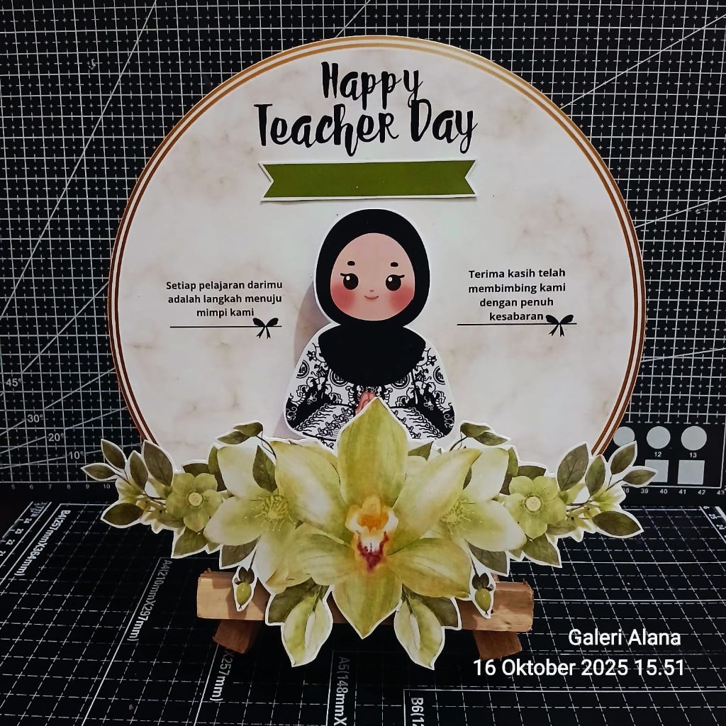 kado hari guru estetik/hari guru/kado guru/papan ucapan/papan ucapan hari guru