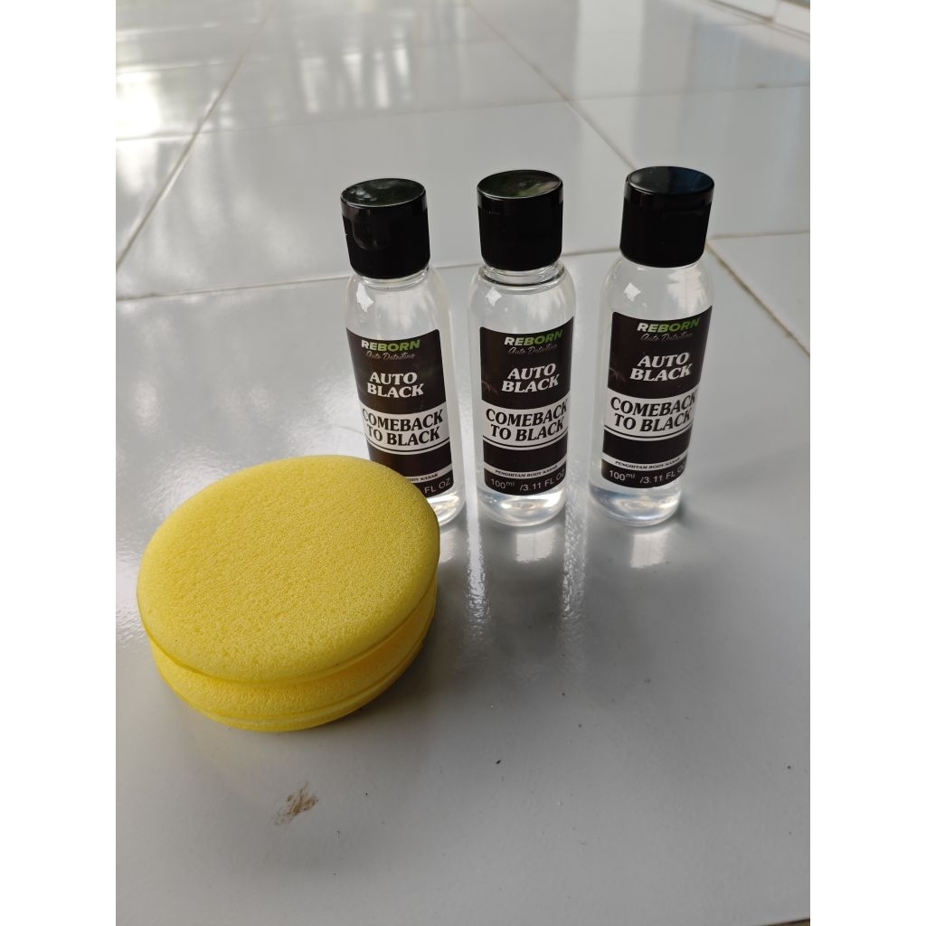 PENGHITAM BODY KASAR MOTOR AUTO BLACK