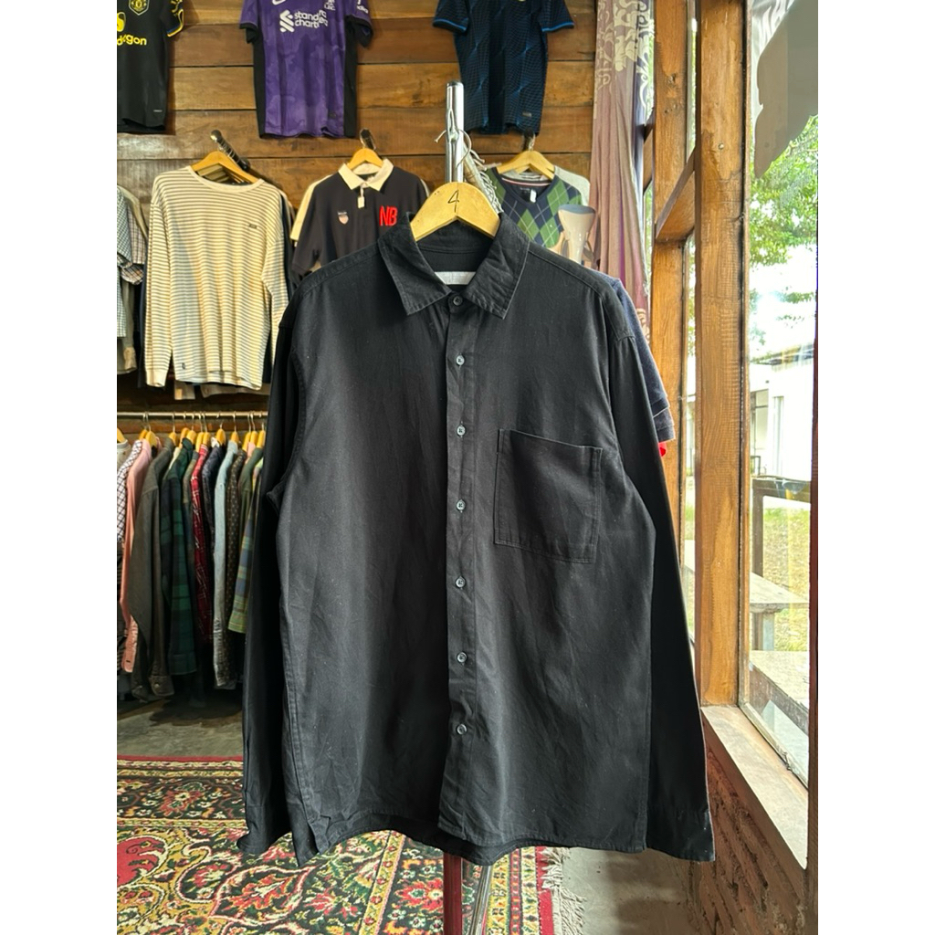 Kemeja Outer 8seconds Black Second Original