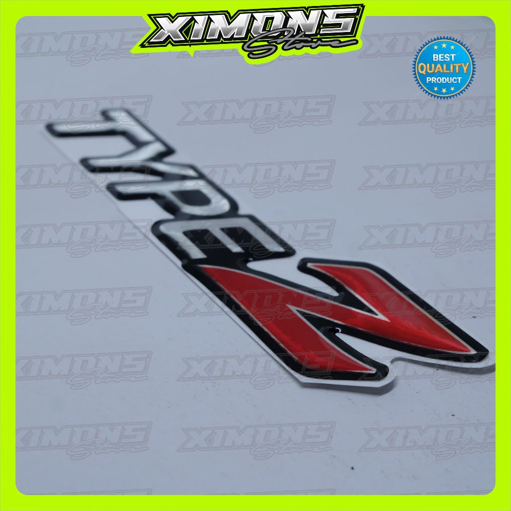 Emblem timbul Type Z honda city / emblem honda city Type Z