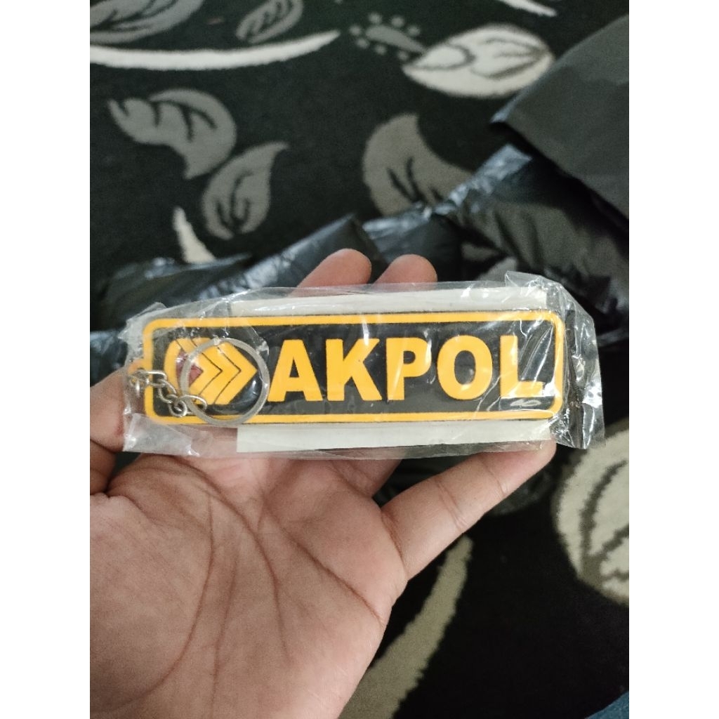 Gantungan kunci akpol/mainan kunci akpol