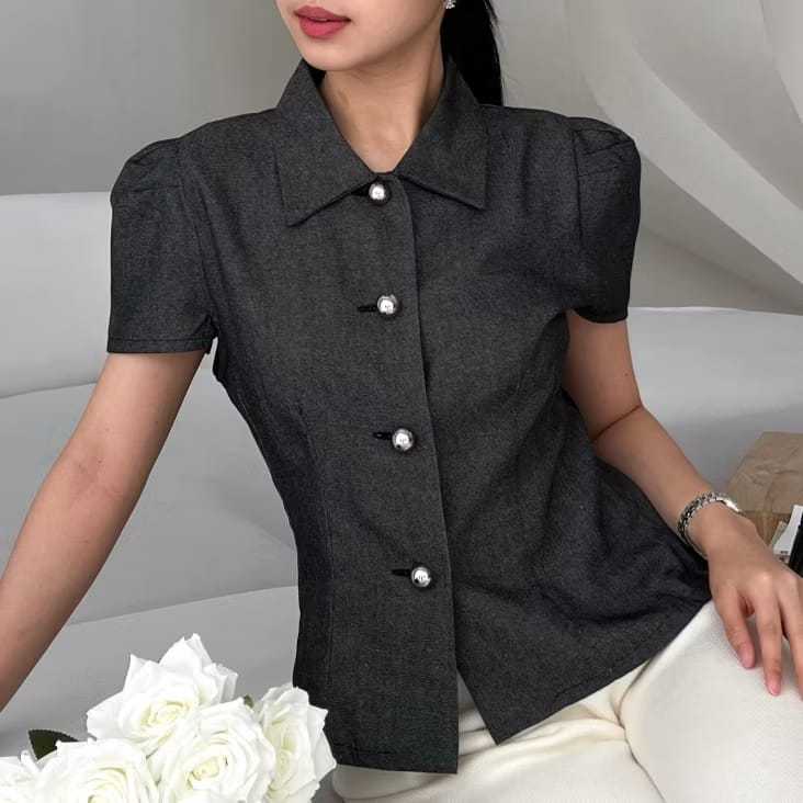 Dear Daphne - Louisa Top Denim