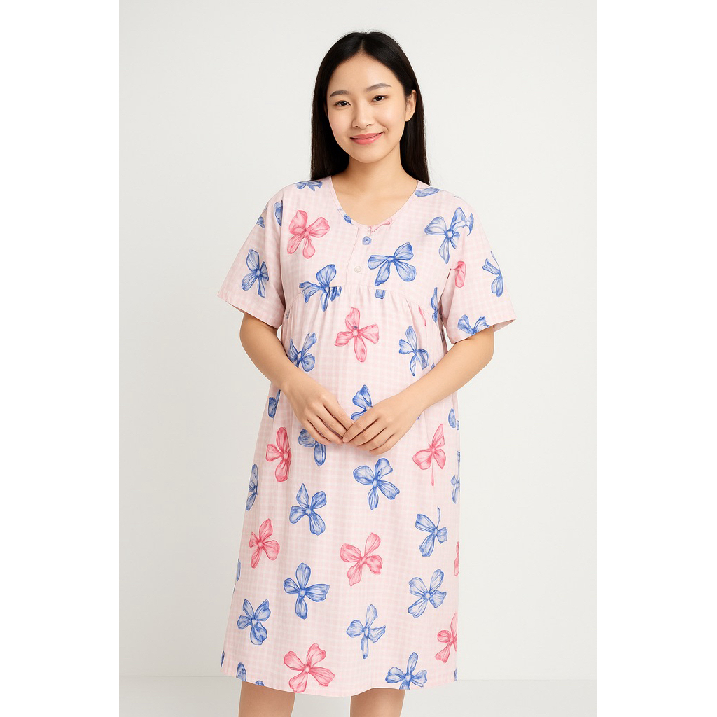 Daster Wanita Kekinian Daster Bumil Bahan Rayon Adem Nyaman