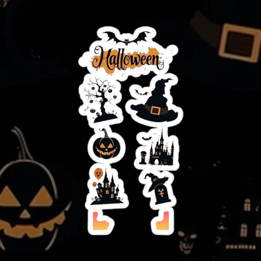 Tatoo Temporer / Tatoo Temporary Motif Halloween (CQ-02)