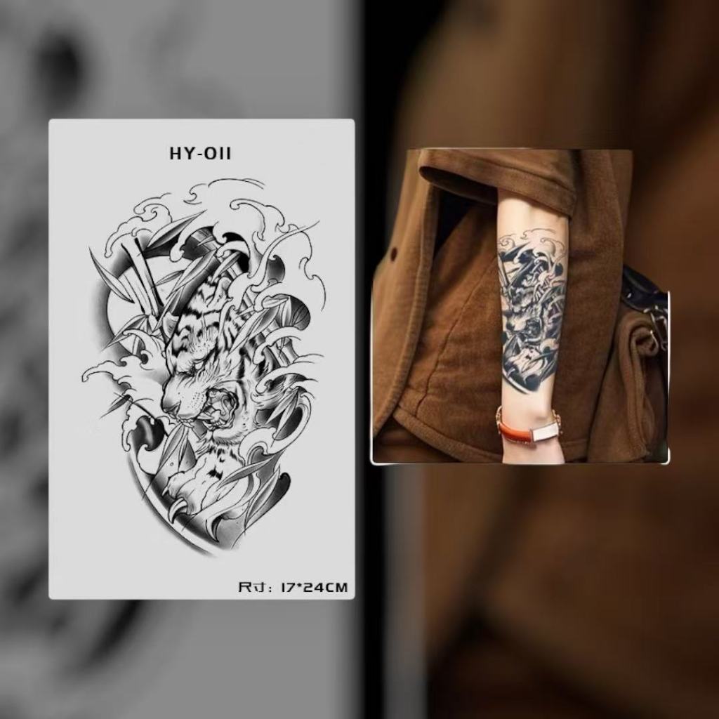 Cyber Tattoo Temporer Tahan Lama 15 Hari Anti Air