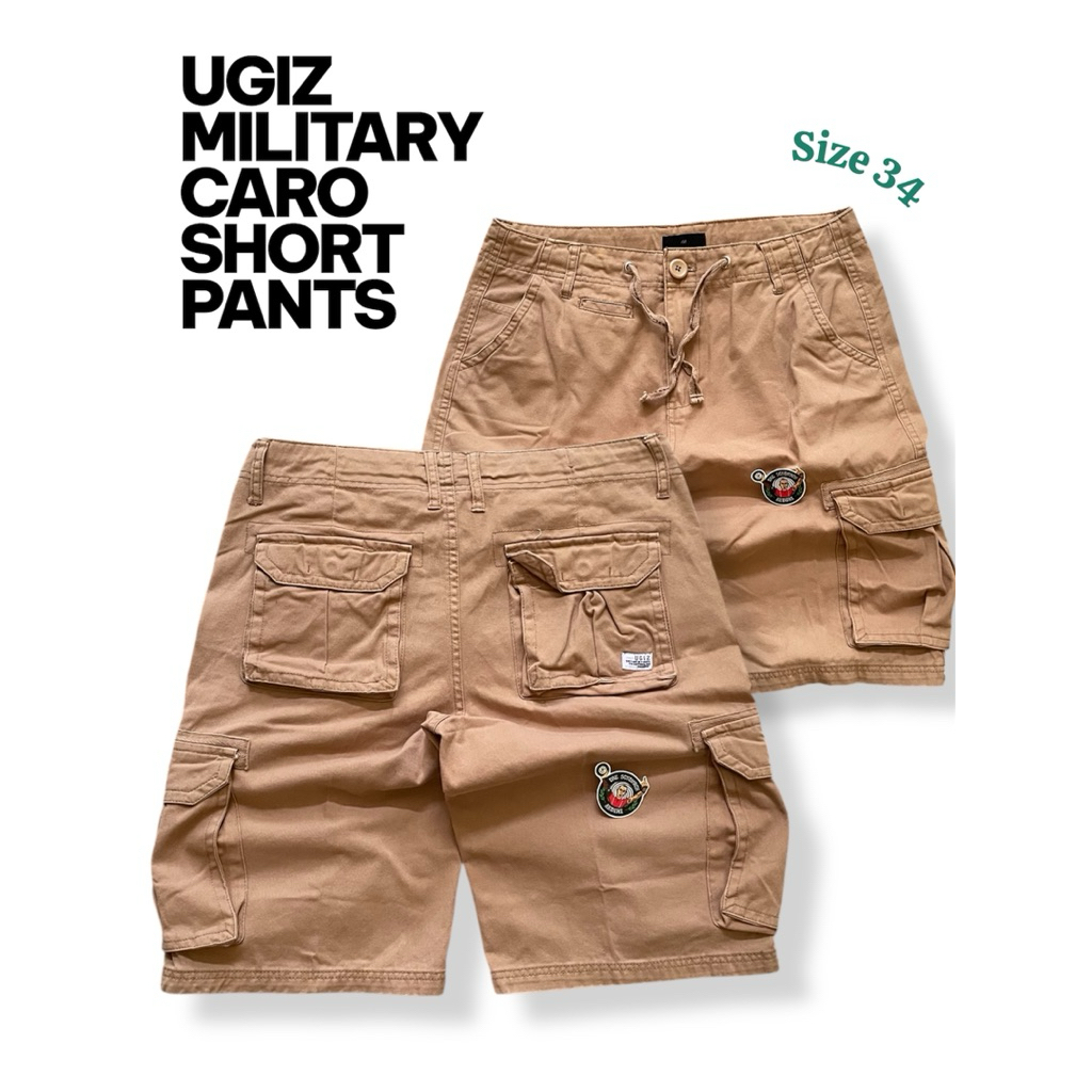 celana pendek cargo Ugiz military size 34 Original