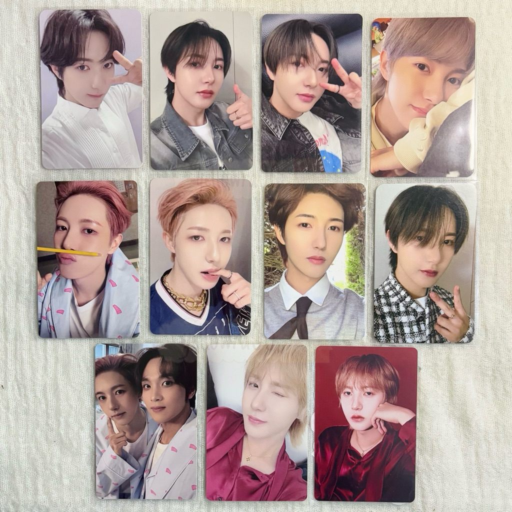 |Ready Stock| PC Photocard nct dream renjun unit dongren hyuckren renhyuck gigit jari boboan pensil 