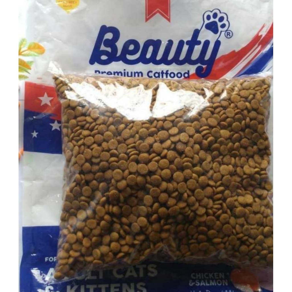 BEAUTY PAKAN KUCING 500 GRAM PAKAN KUCING PREMIUM CAT FOOD