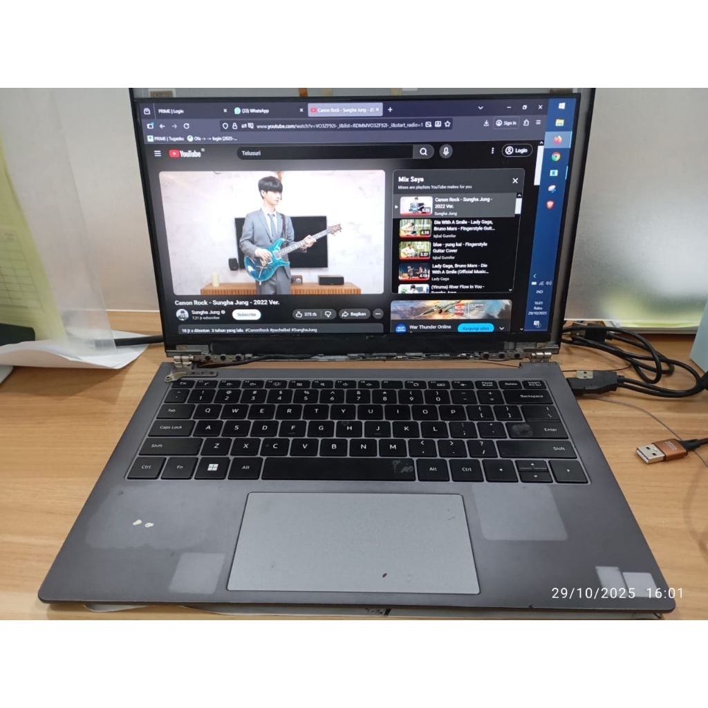 advan workpro laptop, normal tanpa lcd