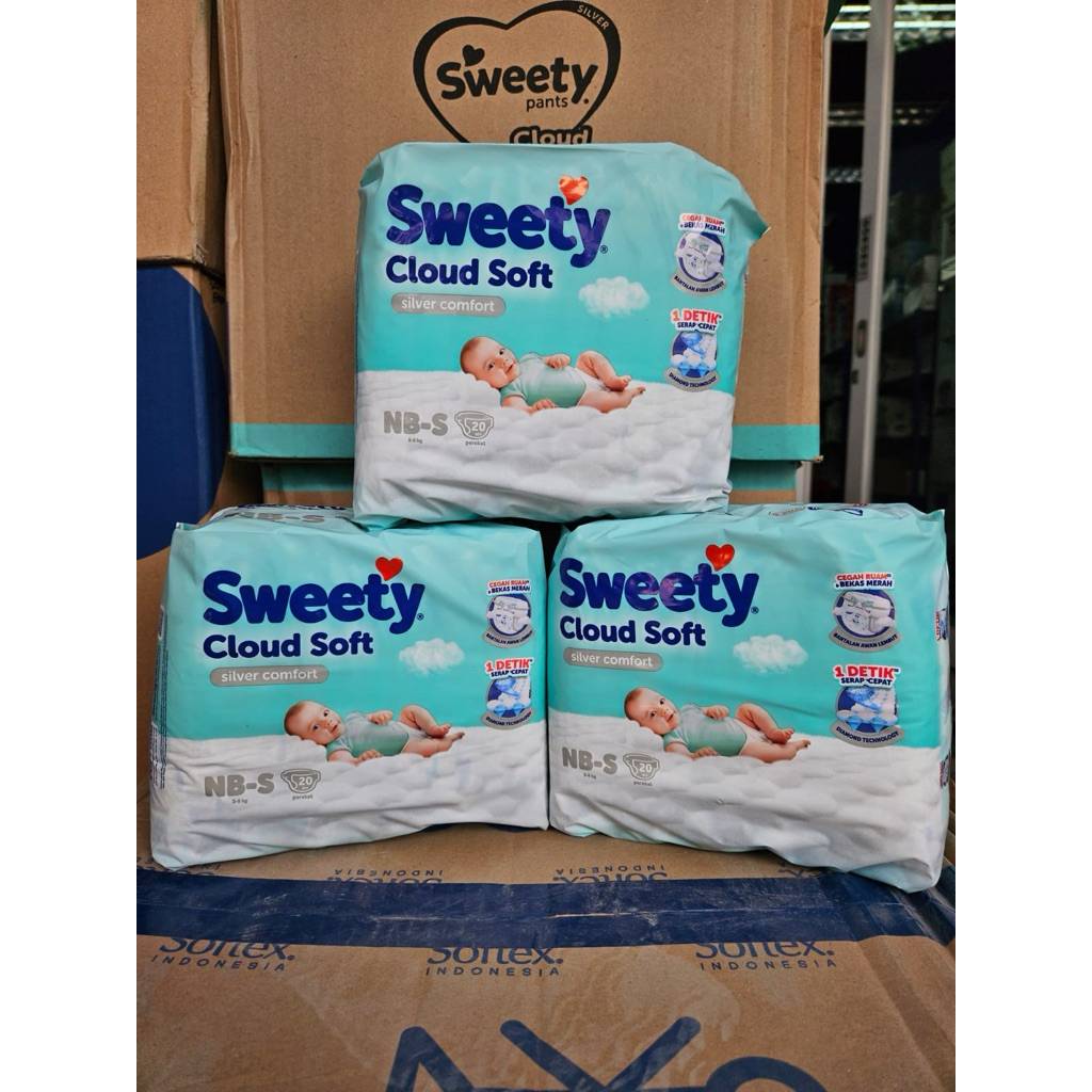 Sweety Pampers New Born isi 20