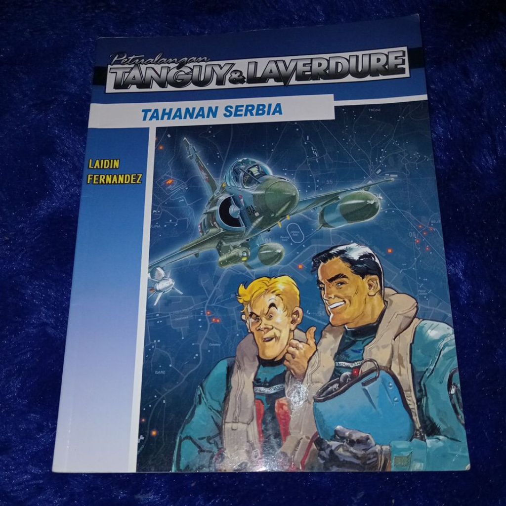 komik petualangan tanguy & laverdure - tahanan serbia