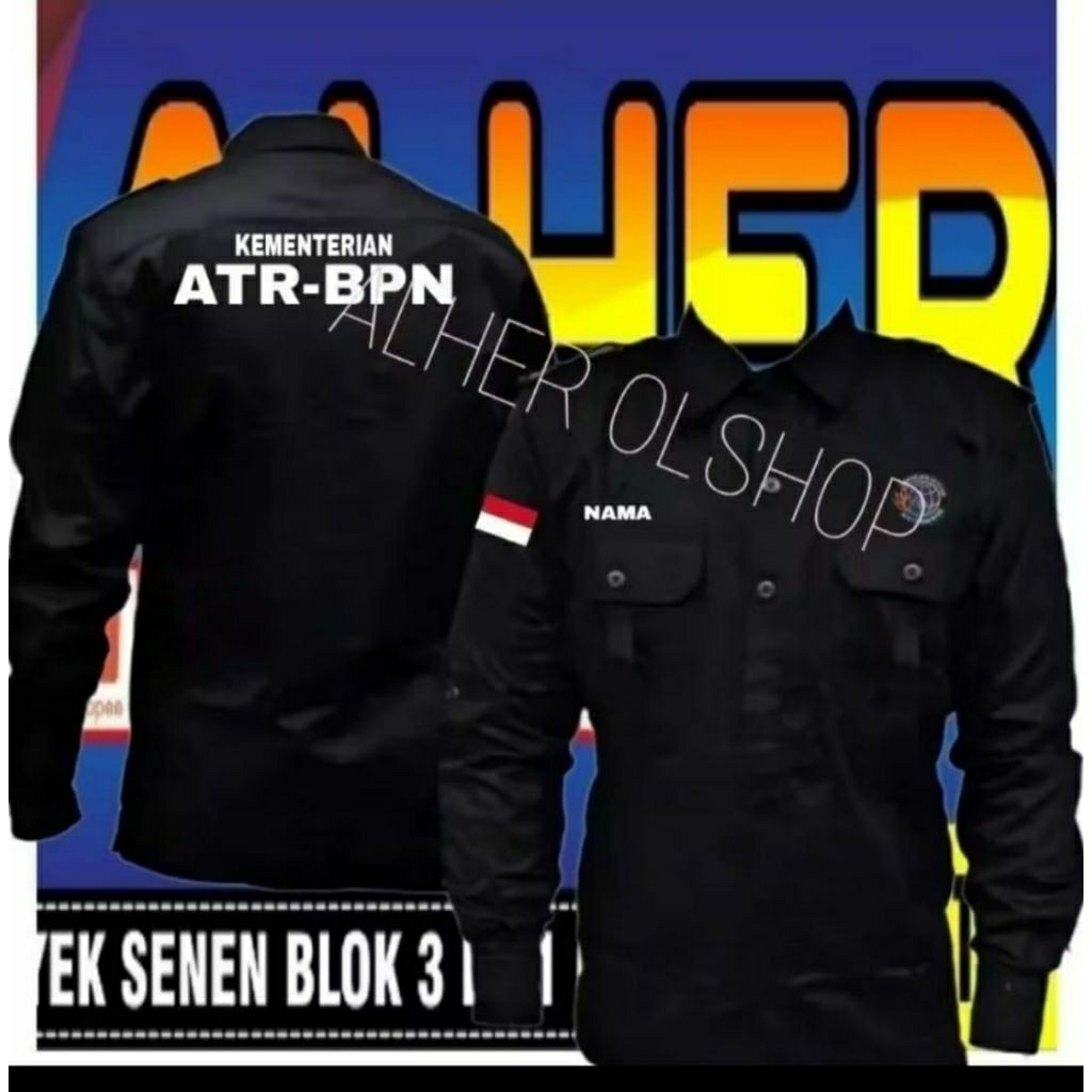 KEMEJA BPN TERBARU/SERAGAM BPN TERBARU/ KEMEJA KEMENTERIAN BPN/ SERAGAM KEMENTERIAN BPN/ KEMEJA ATR/