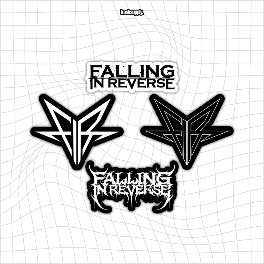 Sticker Falling In Reverse - STICKER BAND