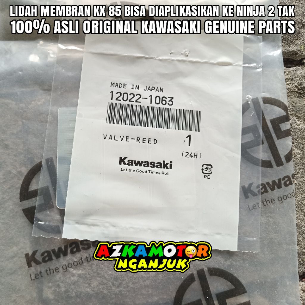 Lidah membran harmonika kawasaki KX 85 PNP lidah membran Ninja R/SS/RR 12022-1063