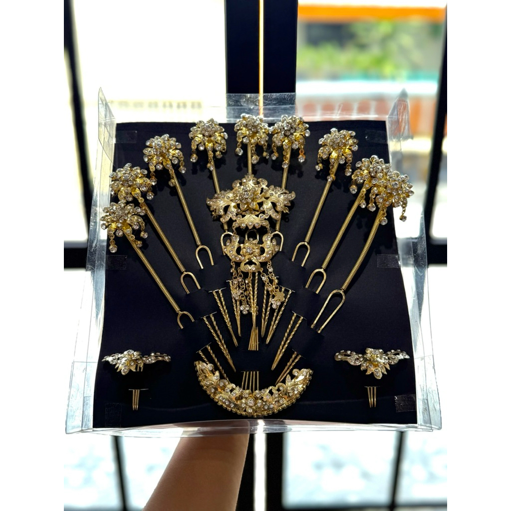 Set Perhiasan Pengantin Jawa Premium Model CANTIK