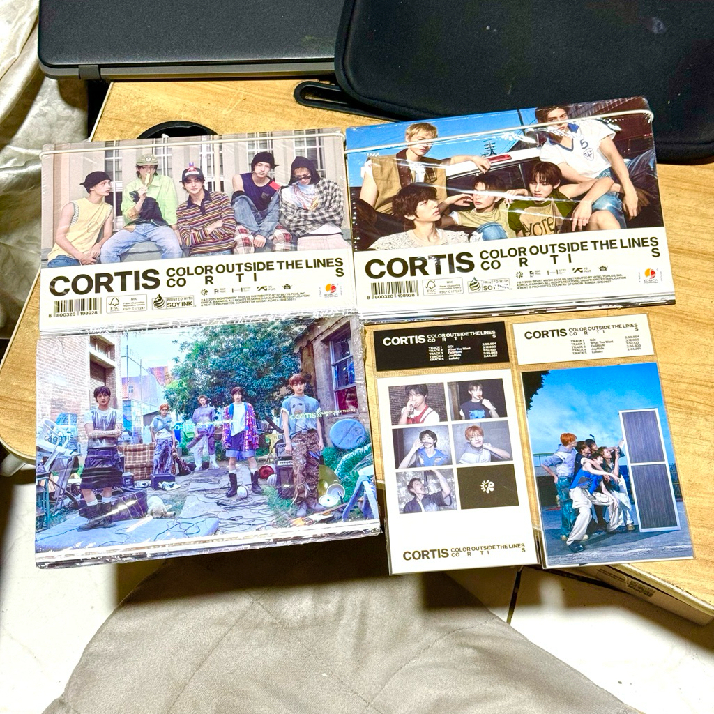 ALBUM CORTIS SEALED PHOTOBOOK PB WEVERSE VER MARTIN JAMES JUHOON KEONHO SEONGHYEON