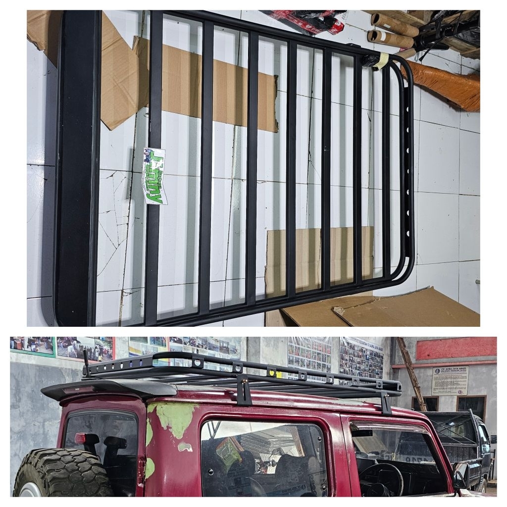 ROOF RACK JIMNY KATANA BAGASI ATAS BAHAN BESI JIMNI TREPES