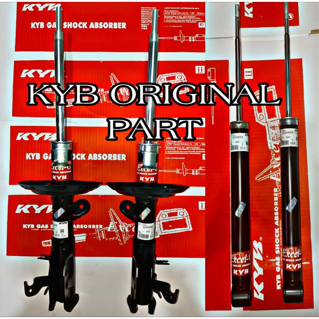 shockbreaker depan belakang Honda jazz GE8 kyb Excel-G