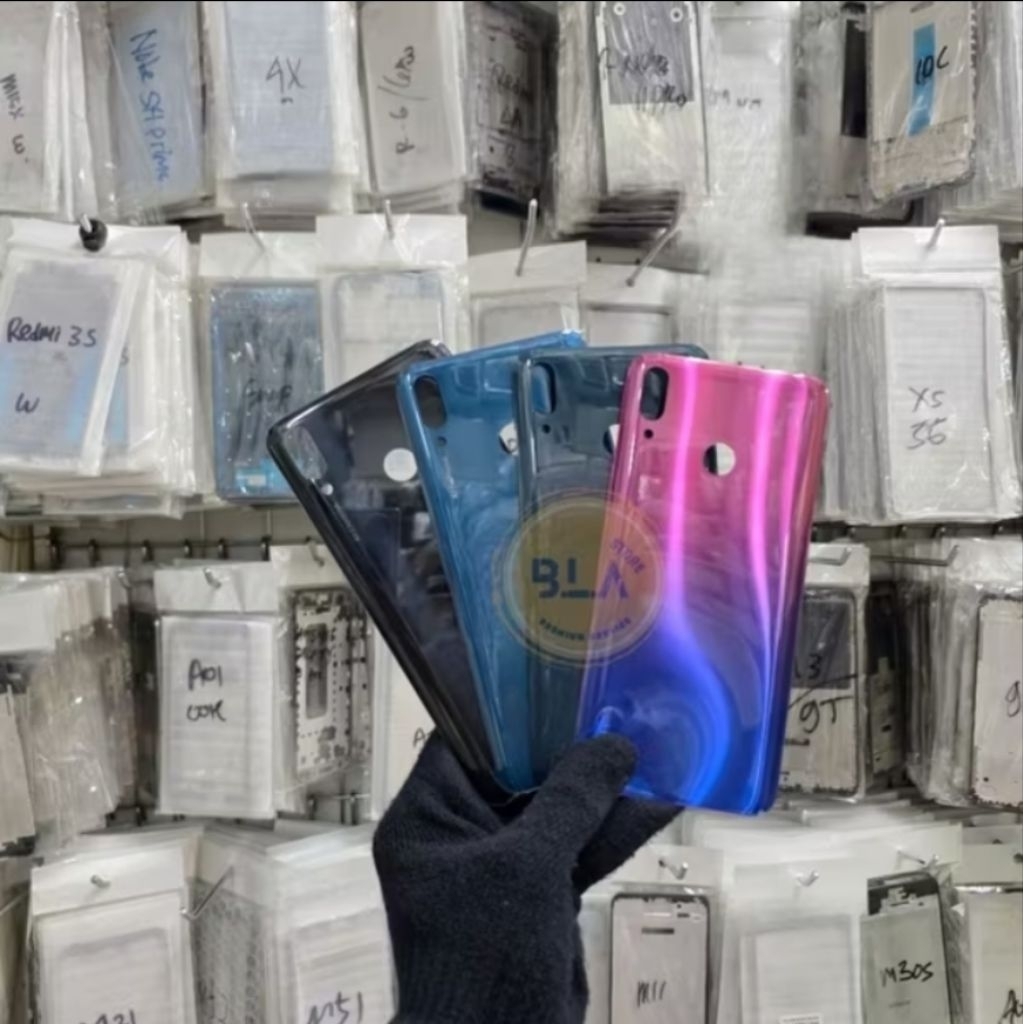 Tutup Belakang backdoor Backcover back casing Huawei Y9 2019