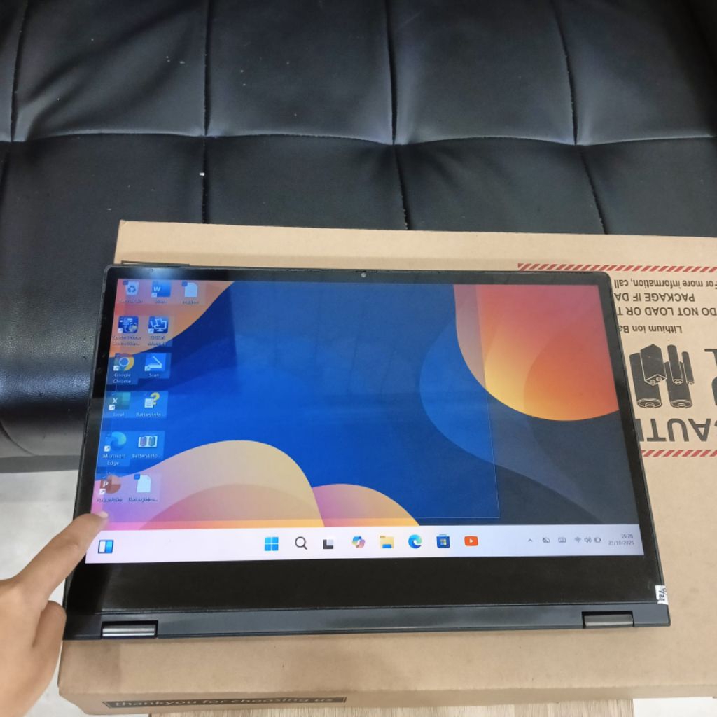 Laptop Lenovo Ideapad C340 Touchscreen, Flip X360 Bisa jadi Tablet Amd Ryzen 5 - 3500U Ram 8Gb / SSD