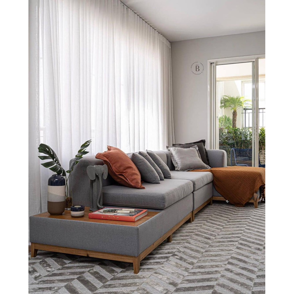 sofa sudut sofa minimalis sofa L sofa jati