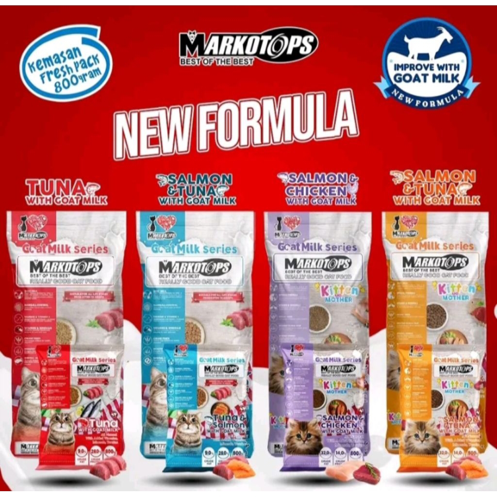 Markotop Adult Dry Food — Cat Food 800gr