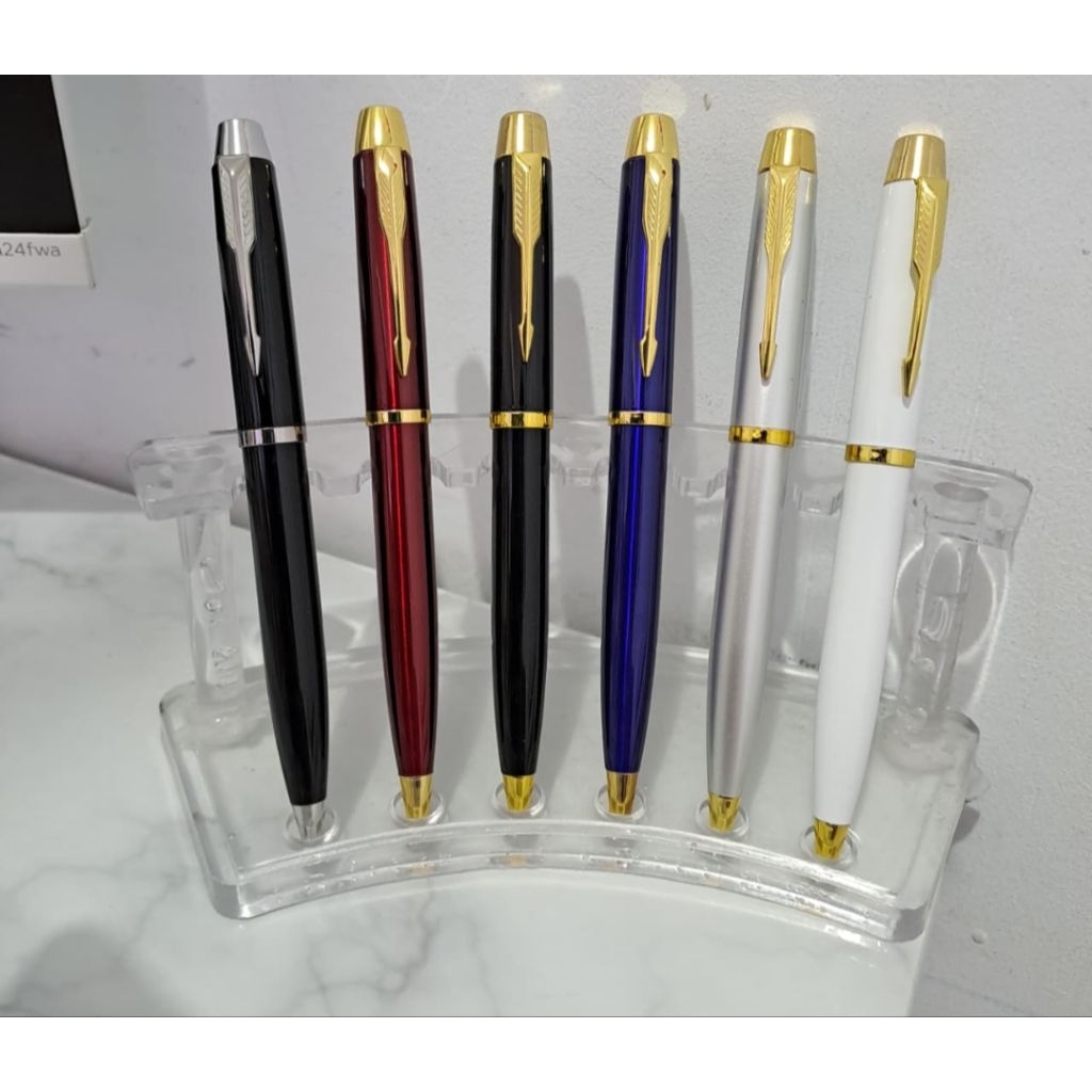 Pulpen Promosi / Pulpen Parker tw bahan glossy / Polos
