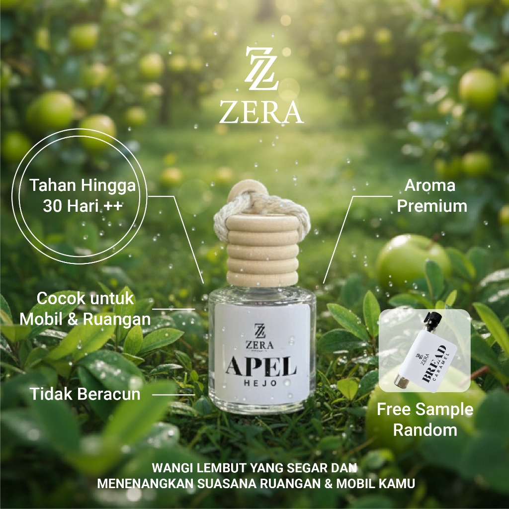 Pengharum Mobil | Parfum Mobil | Aroma terapi Gantung Mobil | ZERA