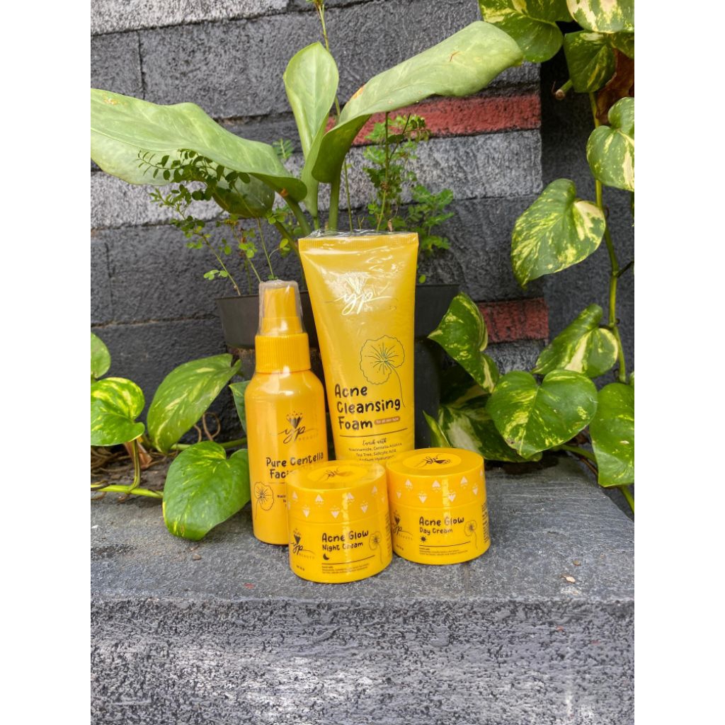 Yp beauty skincare paket glow & acne