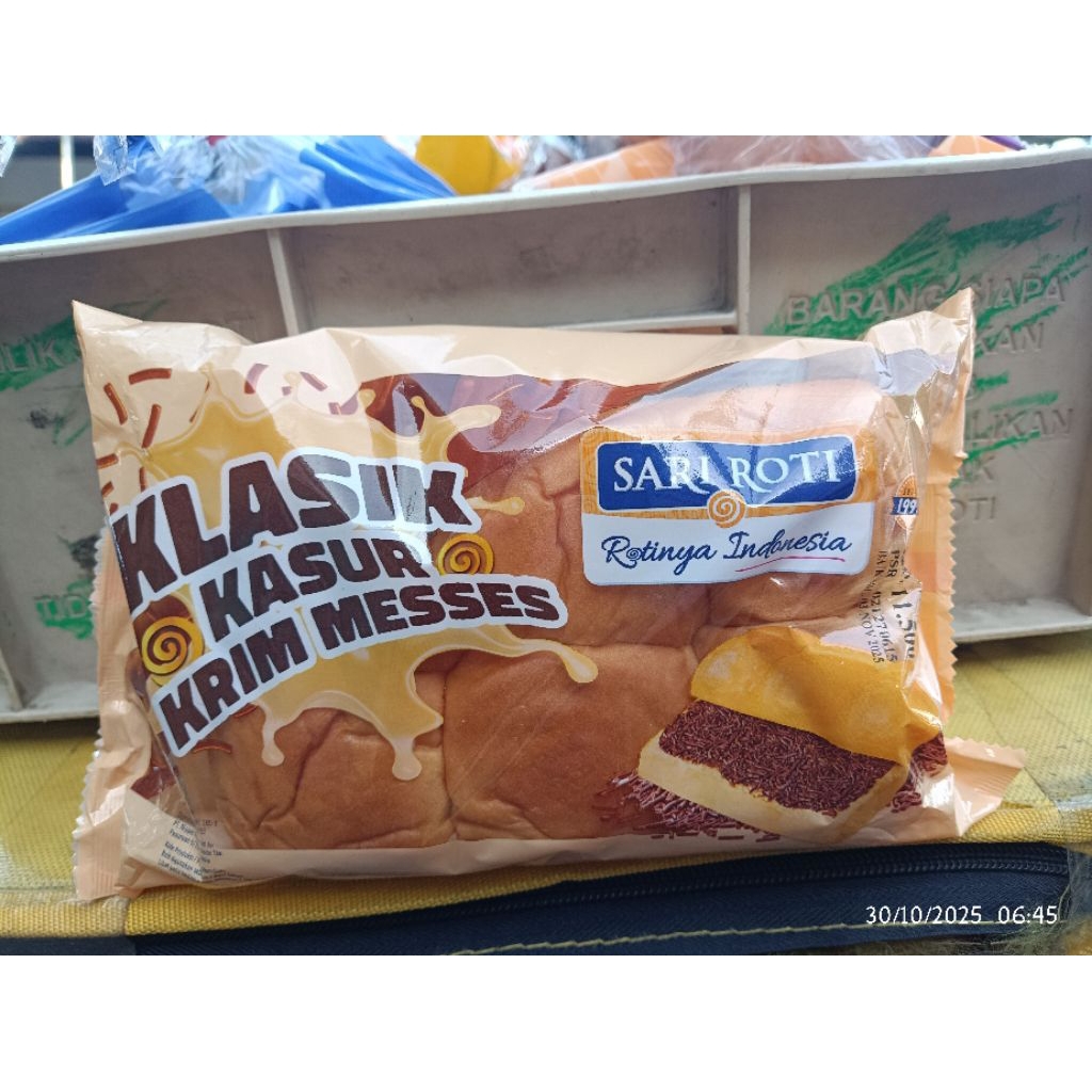 SARI ROTI. Klasik Kasur Krim Meses