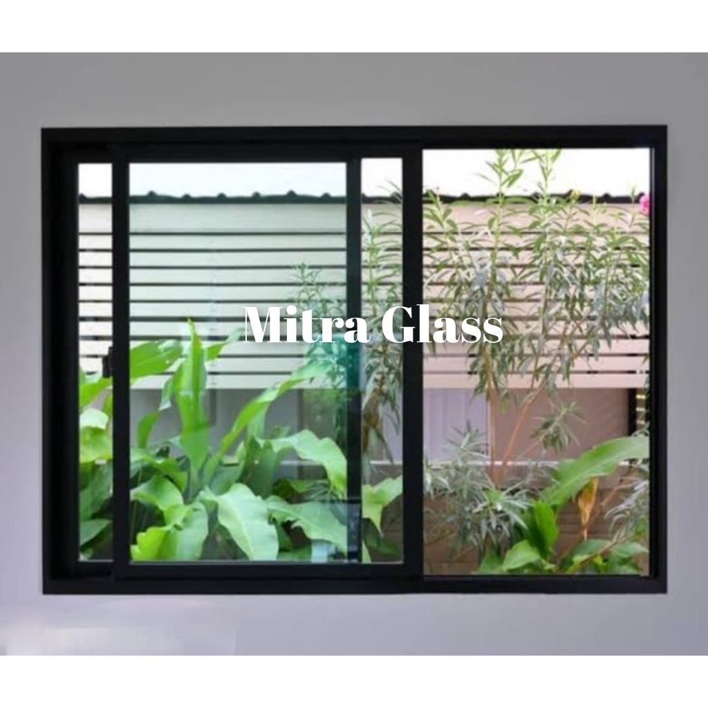 jendela sliding Aluminium L120 x T150