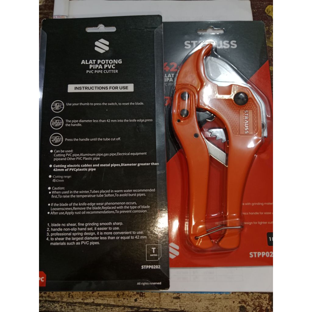 gunting pipa / gunting pipa strauss / gunting pipa PVC